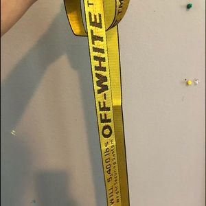 Off white belt